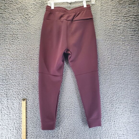 American Eagle Outfitters Pants Mens XS Burgundy Red Polyester Joggers - Picture 10 of 11